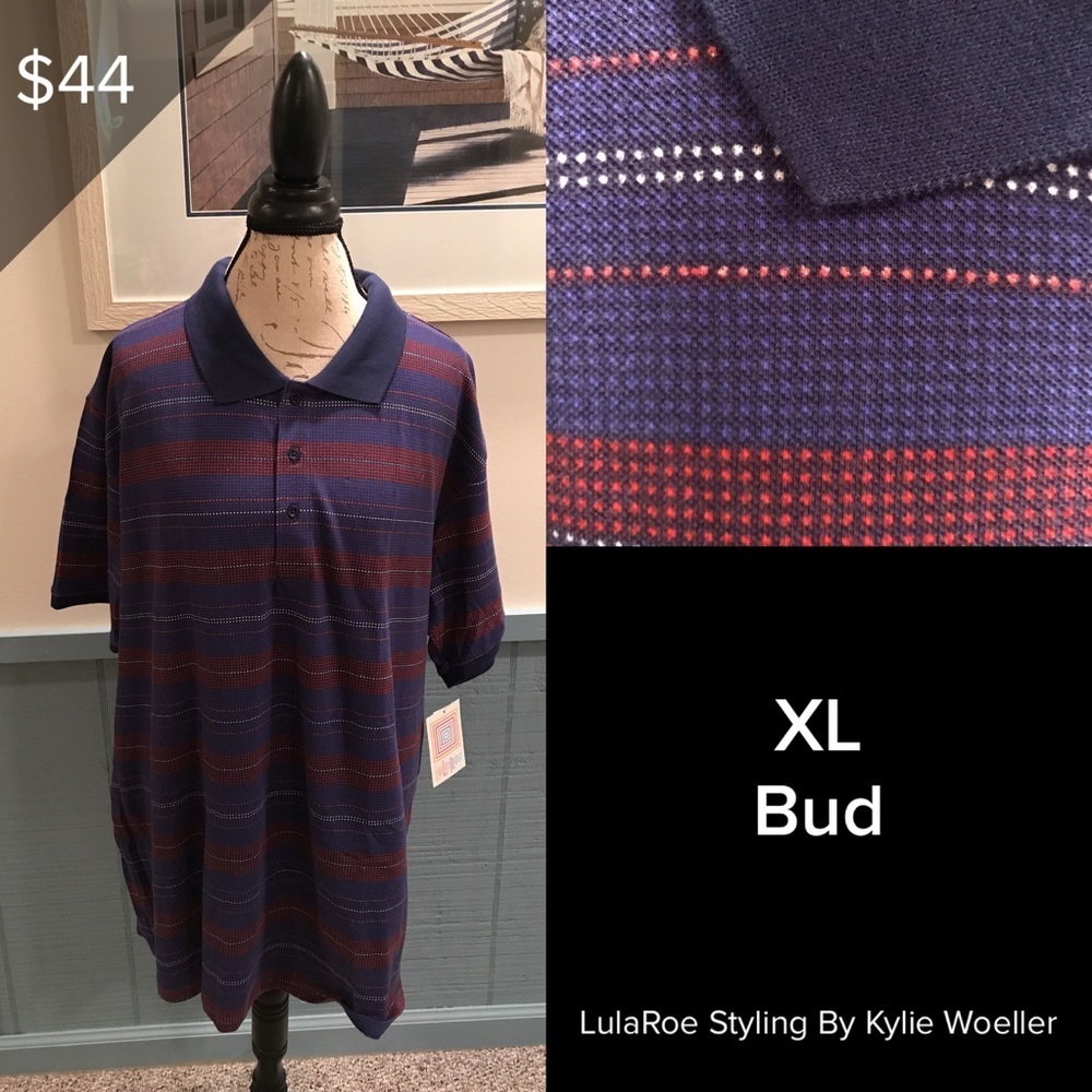 Lularoe Polo- bud size xl
New with tags